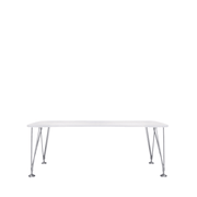 Max Table Tables Kartell Large Zinc White With Feet