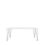 Max Table Tables Kartell Large Zinc White With Feet