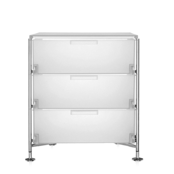 Mobil 3 Drawers With Feet Shelf Kartell Ice 