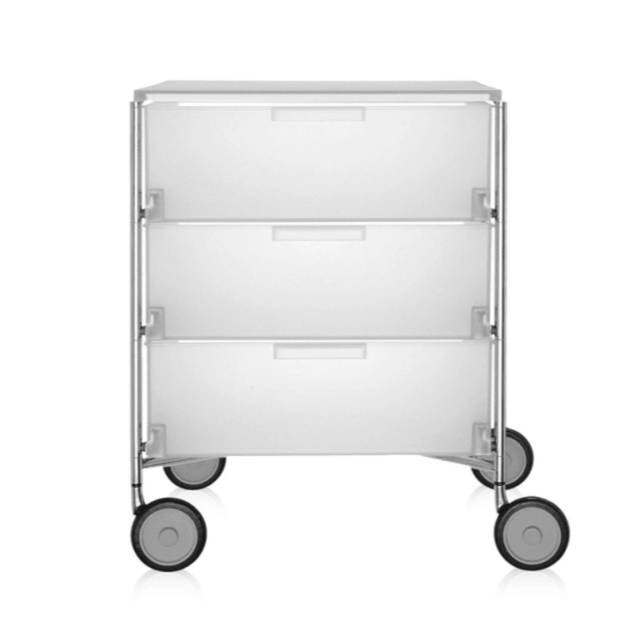 Mobil 3 Drawers With Wheels Shelf Kartell Ice 