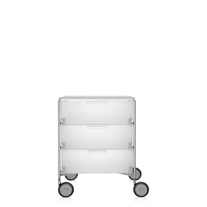 Mobil 3 Drawers With Wheels Shelf Kartell Ice 