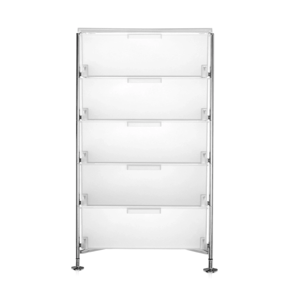 Mobil 5 Drawers With Feet Shelf Kartell Ice 