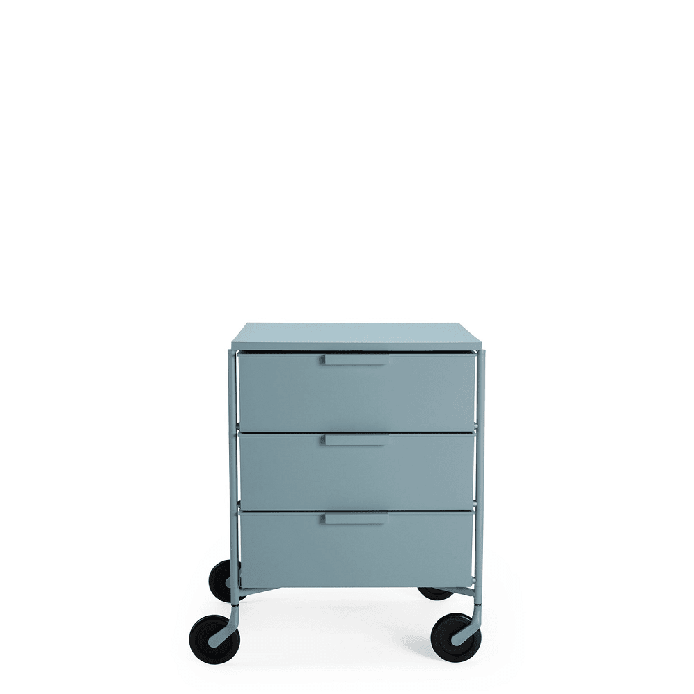 Mobil Mat Shelf Kartell Matte Pale Blue 