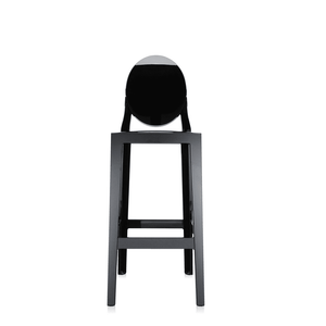 One More Stool (2 Chairs) bar seating Kartell Bar Height Matte Black 