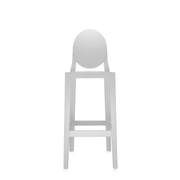 One More Stool (2 Chairs) bar seating Kartell Bar Height Matte White 