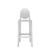 One More Stool (2 Chairs) bar seating Kartell Bar Height Matte White 