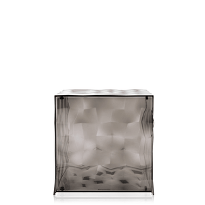 Optic Cube side/end table Kartell Transparent Smoke With Door +$75.00 