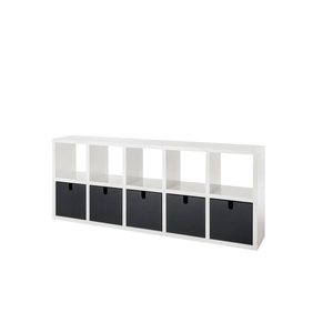 Polvara Modular Bookshelf Shelves Kartell White 10 