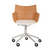 Q/Wood Wheels Chair Chairs Kartell Light Wood/Chrome 