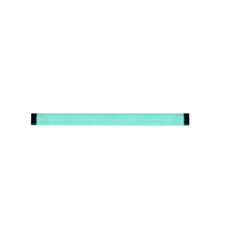 Rail Towel Rack Coat Hooks Kartell Large - 23.6" Transparent Aquamarine Green 