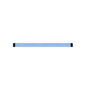 Rail Towel Rack Coat Hooks Kartell Large - 23.6" Transparent Sunset Blue 