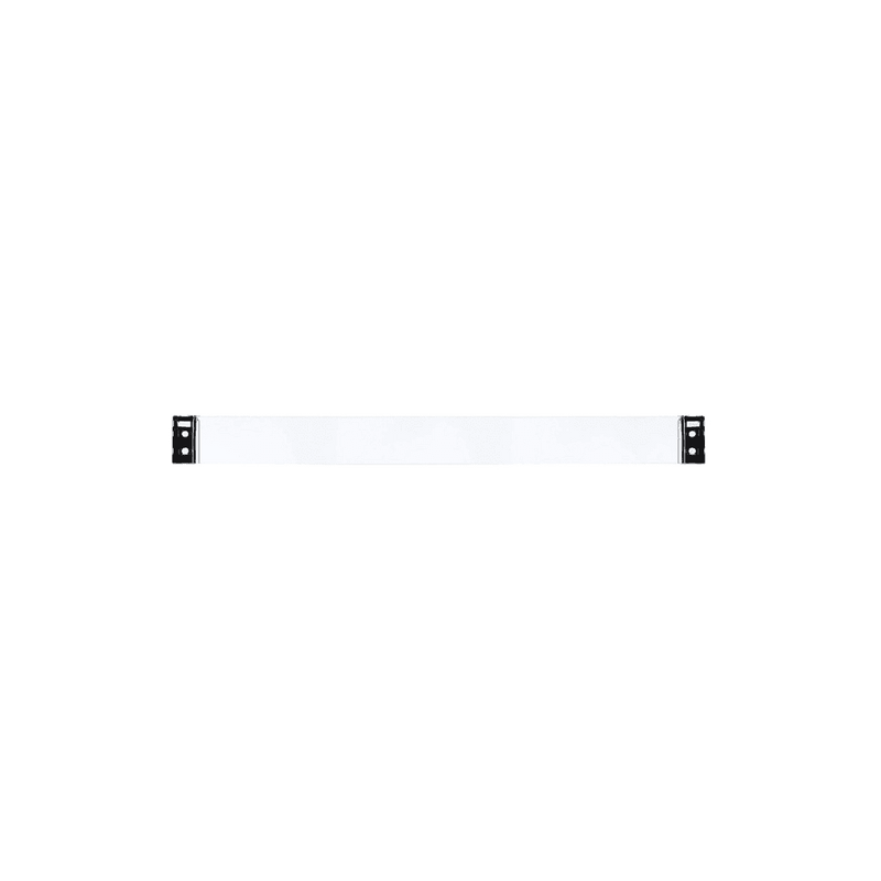 Rail Towel Rack Coat Hooks Kartell Medium - 17.7" Transparent Crystal 
