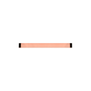 Rail Towel Rack Coat Hooks Kartell Medium - 17.7" Transparent Pink 