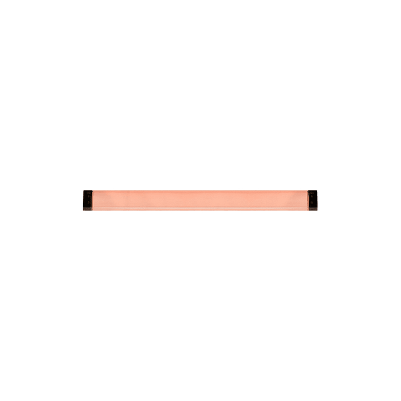 Rail Towel Rack Coat Hooks Kartell Medium - 17.7" Transparent Pink 