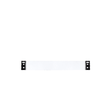 Rail Towel Rack Coat Hooks Kartell Small - 11.8" Transparent Crystal 