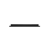 Shell Fish Wall Shelf Shelf Kartell Glossy Black 