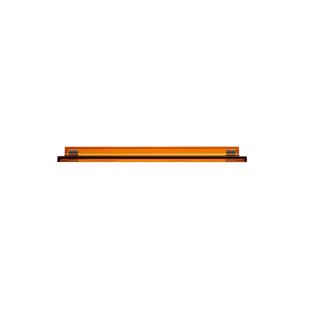 Shell Fish Wall Shelf Shelf Kartell Transparent Amber 