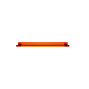 Shell Fish Wall Shelf Shelf Kartell Transparent Tangerine 