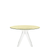 Sir Gio Table Round table Kartell Transparent Crystal Yellow 