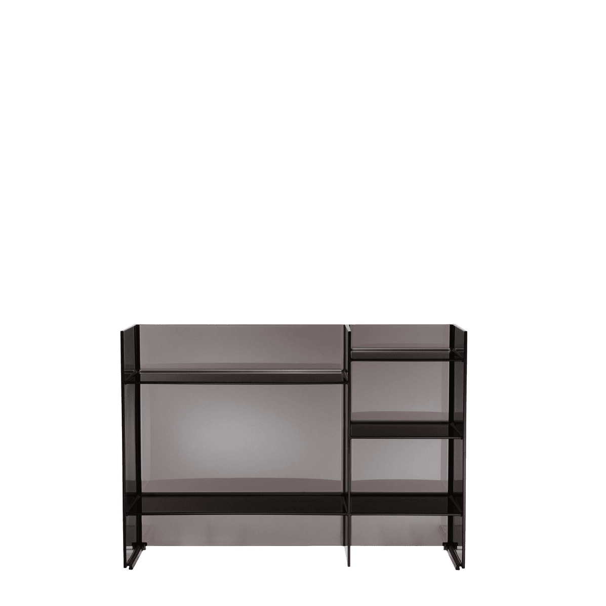 Sound-Rack Cabinet storage Kartell Transparent Smoke 