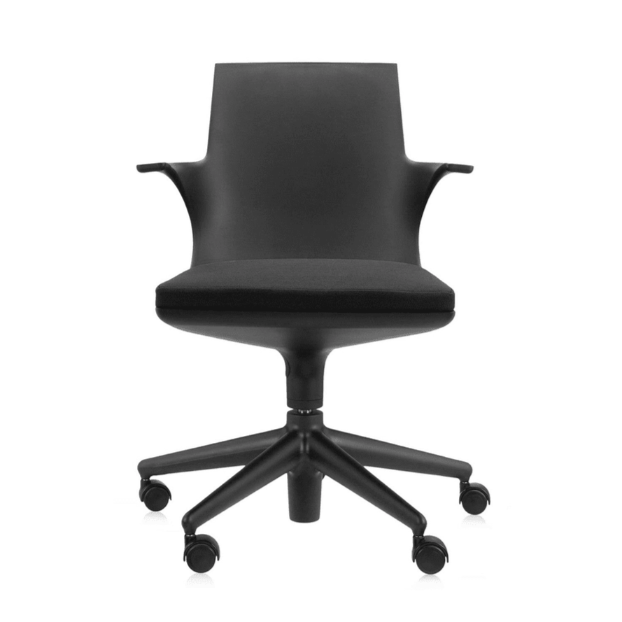 Spoon Chair task chair Kartell Matte Black 