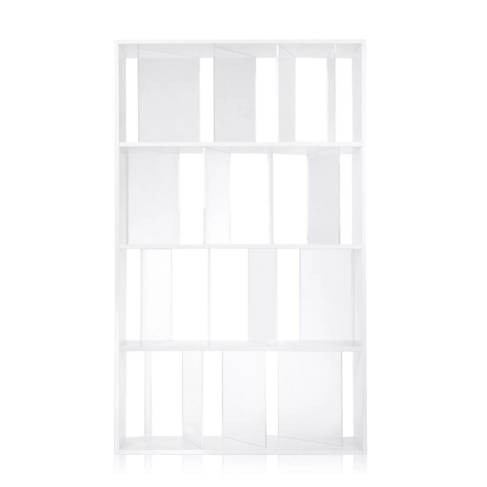 Kartell Sundial Bookcase Shelves Kartell White - Crystal 