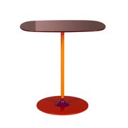 Thierry Table side/end table Kartell Low Bordeaux 