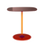 Thierry Table side/end table Kartell Low Bordeaux 