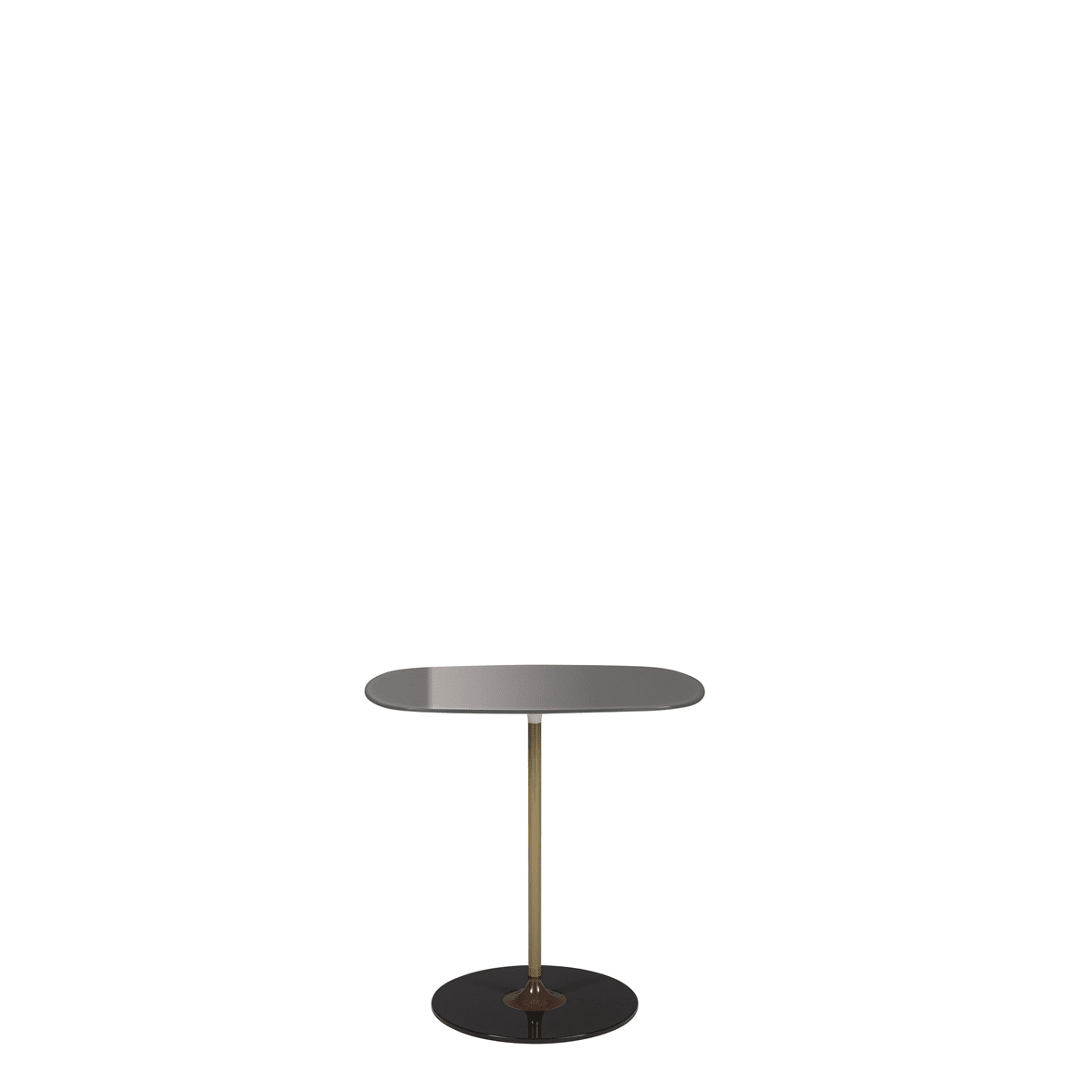 Thierry Table side/end table Kartell Low Grey 