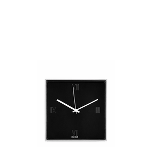 Tic and Tac Wall Clock Clocks Kartell Black 