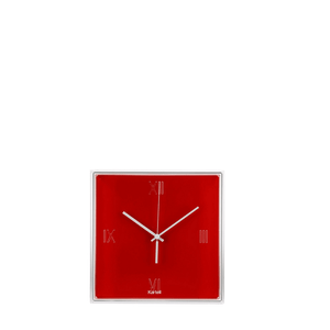 Tic and Tac Wall Clock Clocks Kartell Red 