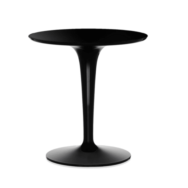 Tip Top Mono Table Tables Kartell Glossy Black 