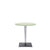 Top Top Outdoor Tables Kartell 27.5" / Square Base /Green Melamine Round Top 