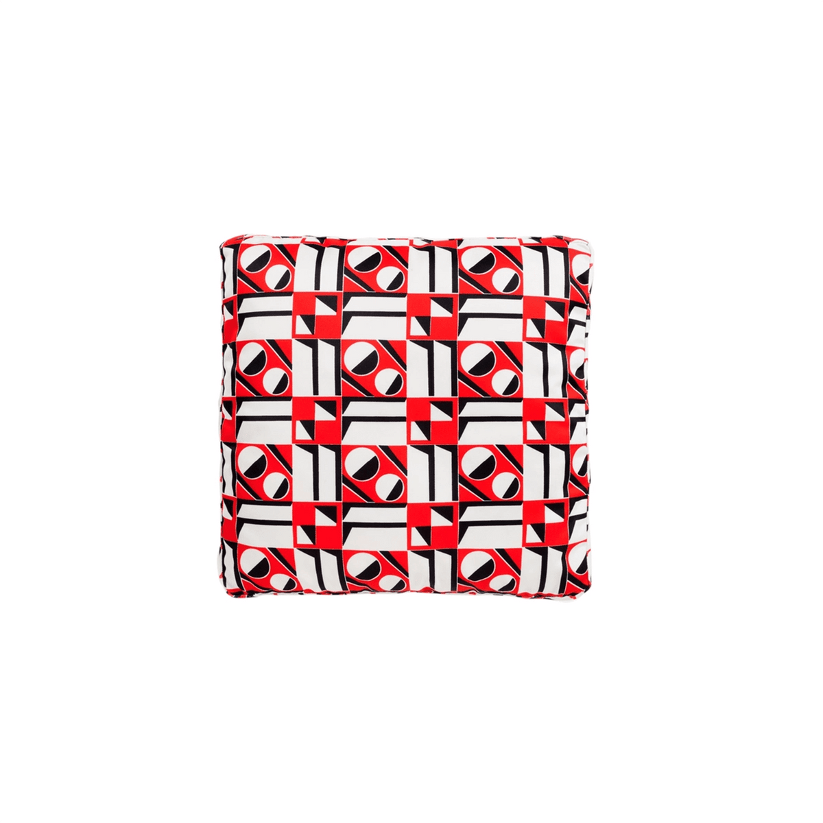 Trix La Double J Cushion Pillows Kartell Square Red Geometry 