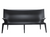 Uncle Jack Bench lounge Kartell Matte Black 