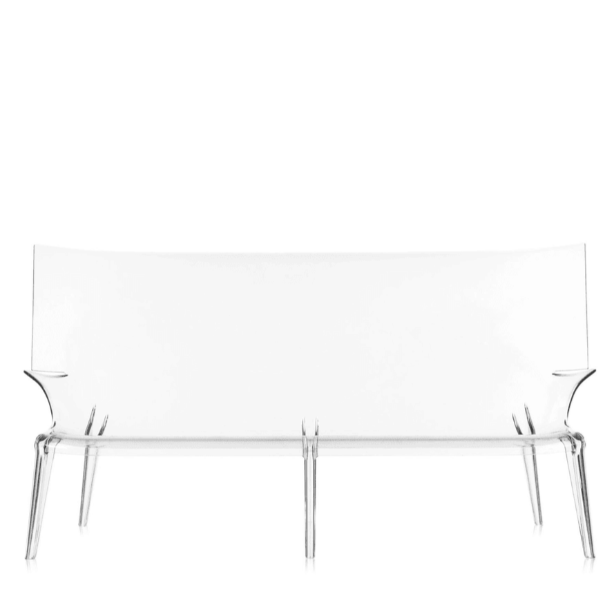 Uncle Jack Bench lounge Kartell Transparent Crystal 