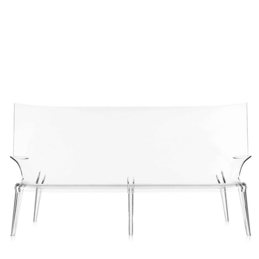 Uncle Jack Bench lounge Kartell Transparent Crystal 