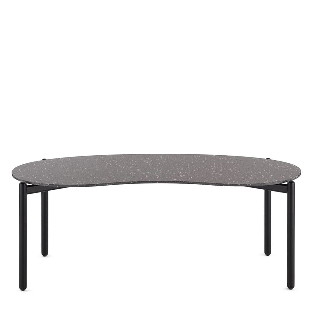 Undique Side Table Tables Kartell Large Black Terrazzo 