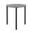 Undique Side Table Tables Kartell Small Black Terrazzo 