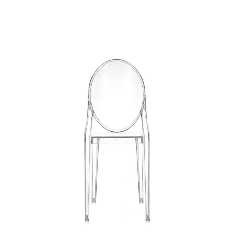 Victoria Ghost Chair 4-Pack Fire Resistant Side/Dining Kartell 