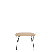 Viscount Of Wood (100x100cm) Stools Kartell Ash/Black 