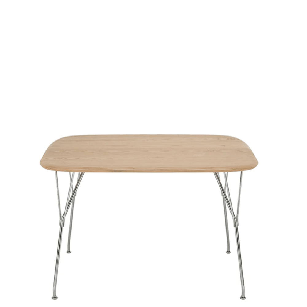 Viscount Of Wood (145x80cm) Stools Kartell Ash/Chrome 