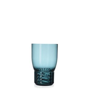 Trama Water Glass - Set of 4 Water Glass Kartell Light blue 