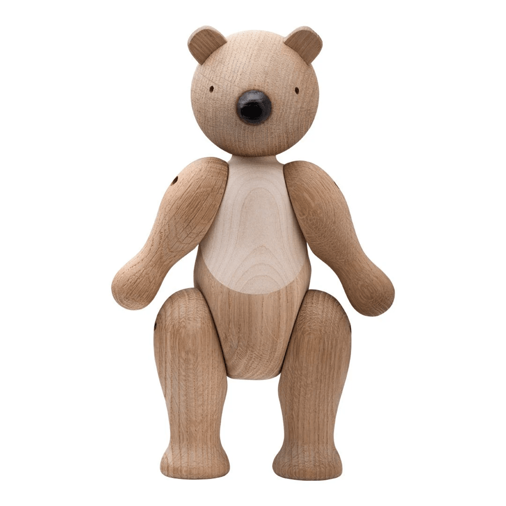 Bear Figurine Wooden Animals Kay Bojesen Medium 