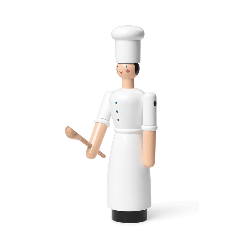 Cook Girl Figurine Wooden Animals Kay Bojesen 