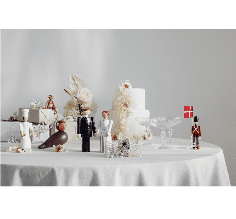 Cook Girl Figurine Wooden Animals Kay Bojesen 