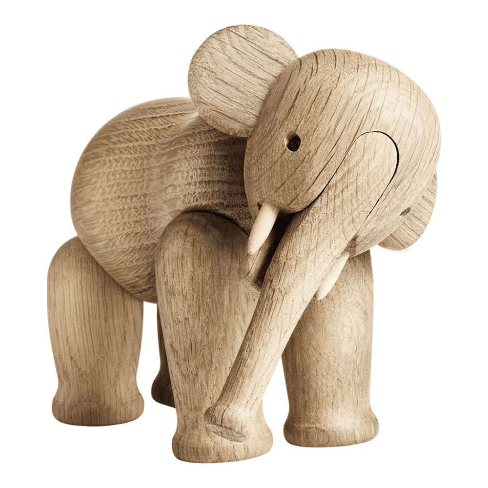 Elephant Figurine Wooden Animals Kay Bojesen 