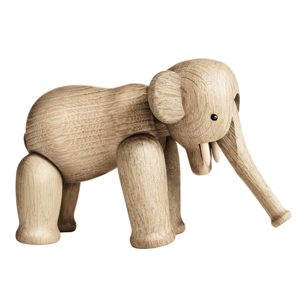 Elephant Figurine Wooden Animals Kay Bojesen 