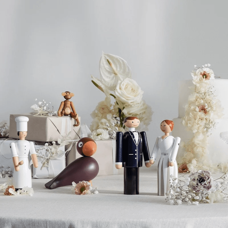 Groom Figurine Wooden Animals Kay Bojesen 
