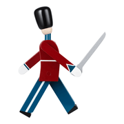 Guardsman with Sword Figurine Wooden Animals Kay Bojesen 